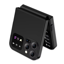 A50 Pro Klapphandy, Dual-SIM-Karte, GSM, automatische Anrufaufzeichnung, Schwarz