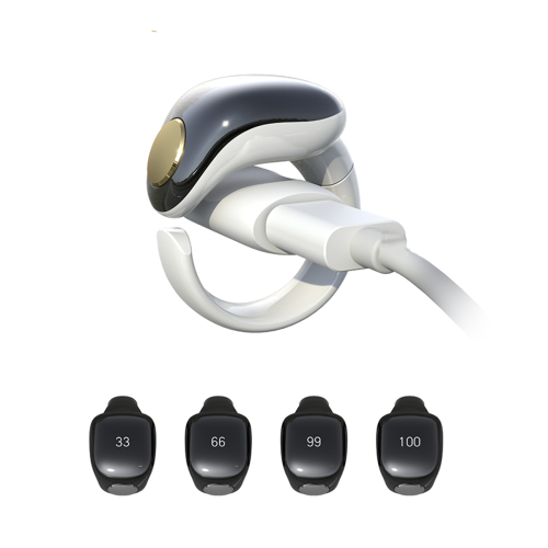 Smart Rings Tasbih Counter Rings 4ψήφιο Finger Counter Μαύρο 2