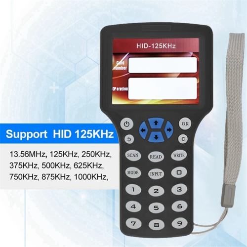 10 Συχνότητα RFID Card Reader Writer Duplicator+5XCUID Card/Keychain 2