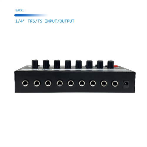 Ενισχυτής ακουστικών Stereo/Mono Switch 8-Channel Monitor 1