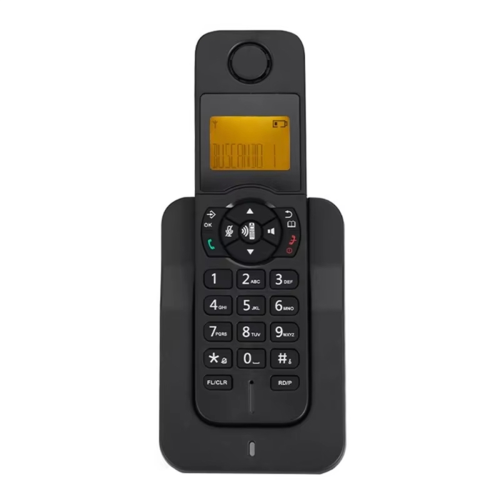 D1005 Schnurlostelefon, Freisprecheinrichtung, Anrufer-ID, EU-Stecker