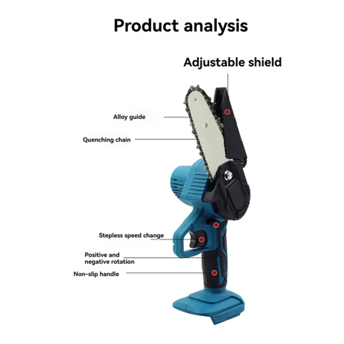 4 Inch for 18V 21V Battery Mini Electric Pruning Saw 2