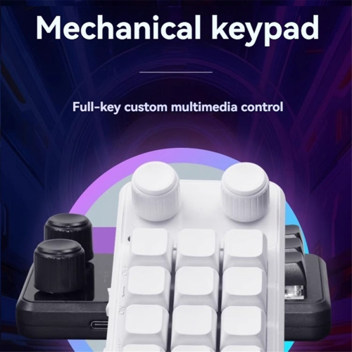 Mini Gaming Keypad Hotswap Macropad Black 1