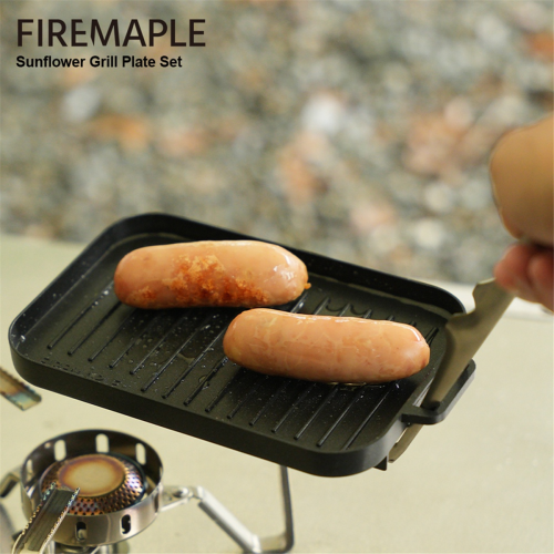 Mini Grill Pan Set Heat- Αντικολλητική Ορθογώνια Γκριλ 2