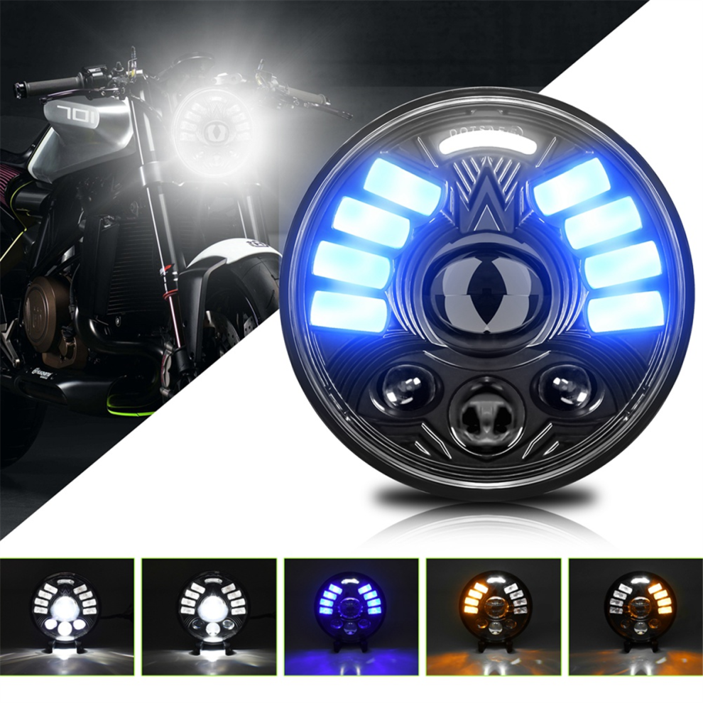 5.75 Inch Motorcycle Led Headlight With Drl Turn Signal For 4851765082406