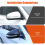 Car Rearview Mirror Cap Cover for C E GLC Class W205 A 4