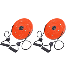 Twister Magnet Disco de torção de cintura Fitness Balance Board Laranja