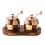 Checkerboard Hand Crank Salt and Pepper Grinder Set 1