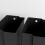 Homcom HOMCOM 2 x 25L Double Kitchen Bin, Pedal Bin with Soft-Close Lid, Black 6