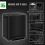 Homcom HOMCOM 2 x 25L Double Kitchen Bin, Pedal Bin with Soft-Close Lid, Black 5