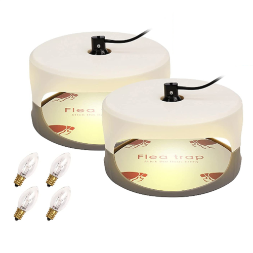 2PCS Fleas Traps for Inside Your Home Indoor Bed Bug Trap EU Plug