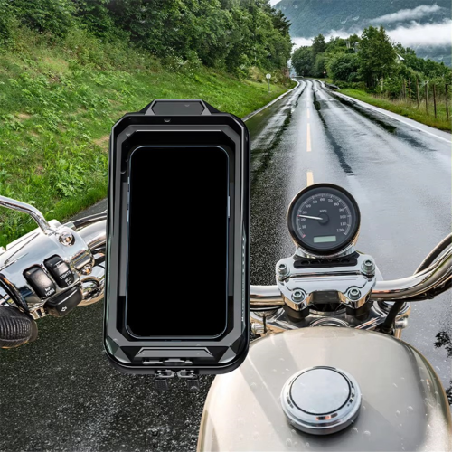 Handlebar Phone Case Bag Touch Screen Bicycle Motorcycle Phone Holder 1