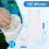 12 Pack 4 Inch Filter Sock, 150 , Ring Honeycomb Filter Socks, 3