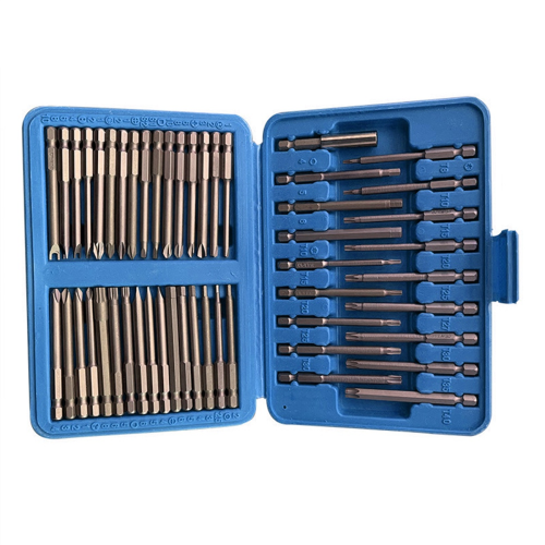 50Pcs Extra Long Reach Bit Set 75mm Security Screwdriver Bits 1