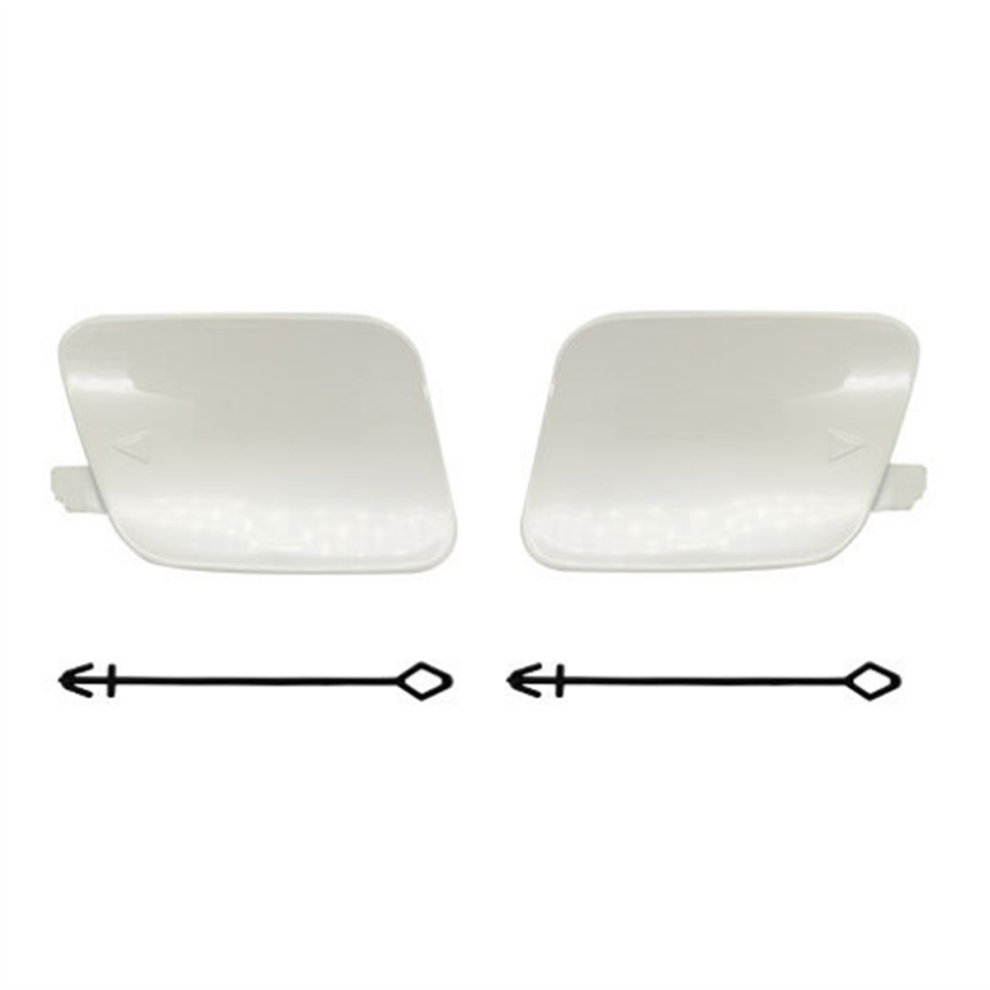 Car Rear Bumper Tow Hook Cover Painted For X5 F15 White 4853741814285