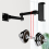 Folding Wall-Mounted Mobile Phone Tablet Holder Angle Adjustable 5