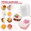 100Pcs Valentine'S Day Heart Shaped Storage Containers 4