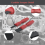 Σετ ξύστρων καρβιδίου , 1-1/4 ιντσών και 5/8 ιντσών ξύστρες καρβιδίου 3