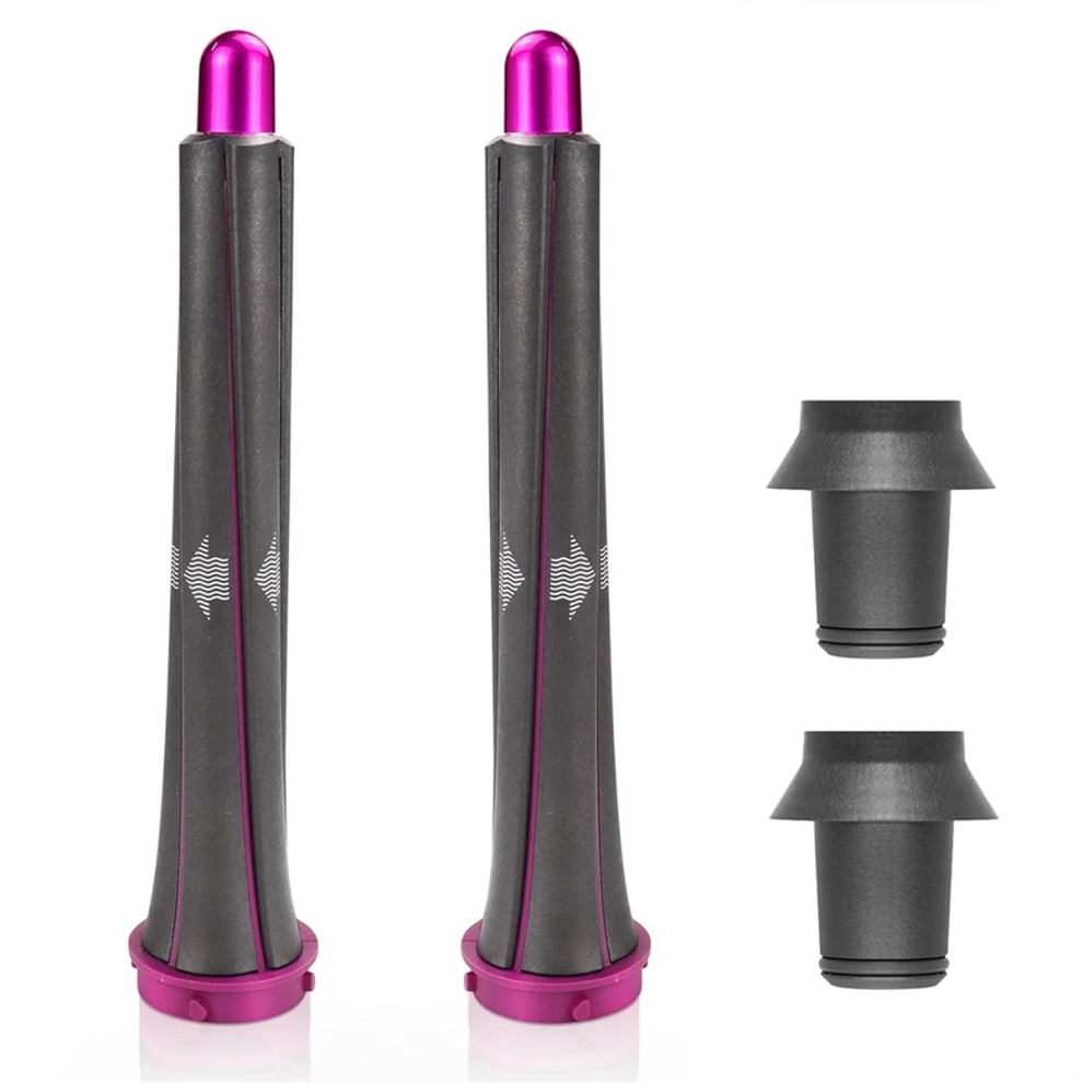 Merkloos 1 Pair 20Mm Long Hair Curling Barrels Curler For Styler