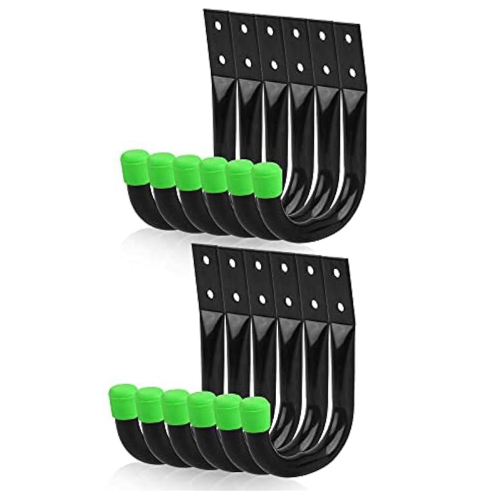 12Pcs Garage Storage Utility Hooks, Utility Hooks For Garage Wall 4853741819228