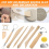 53Piece Clay Tool Kit, Clay Sculpting Tools Pottery Tool Kit 2