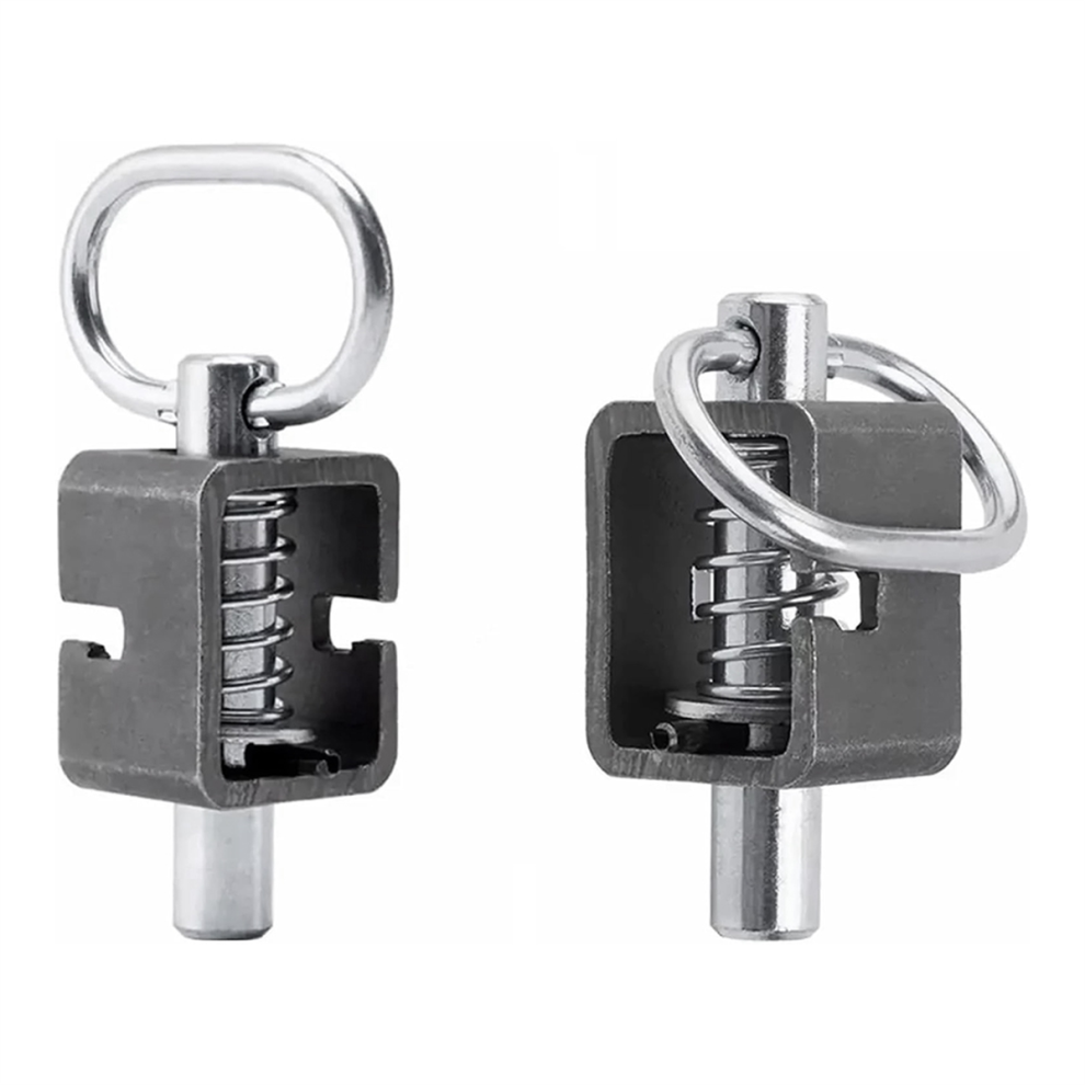 Loquet de porte de remorque, loquet à ressort soudé de 5/8 po, lot de 2