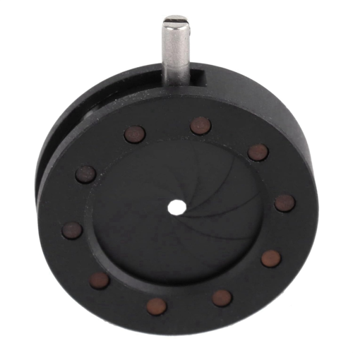Einstellbare Irisblende mit mechanischer Blendenlinse