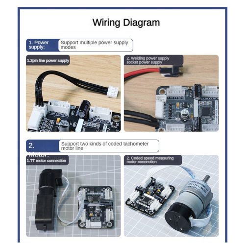 4 Way Encoded Motor Drive Module Onboard Voltage Stabilizing Circuit 1