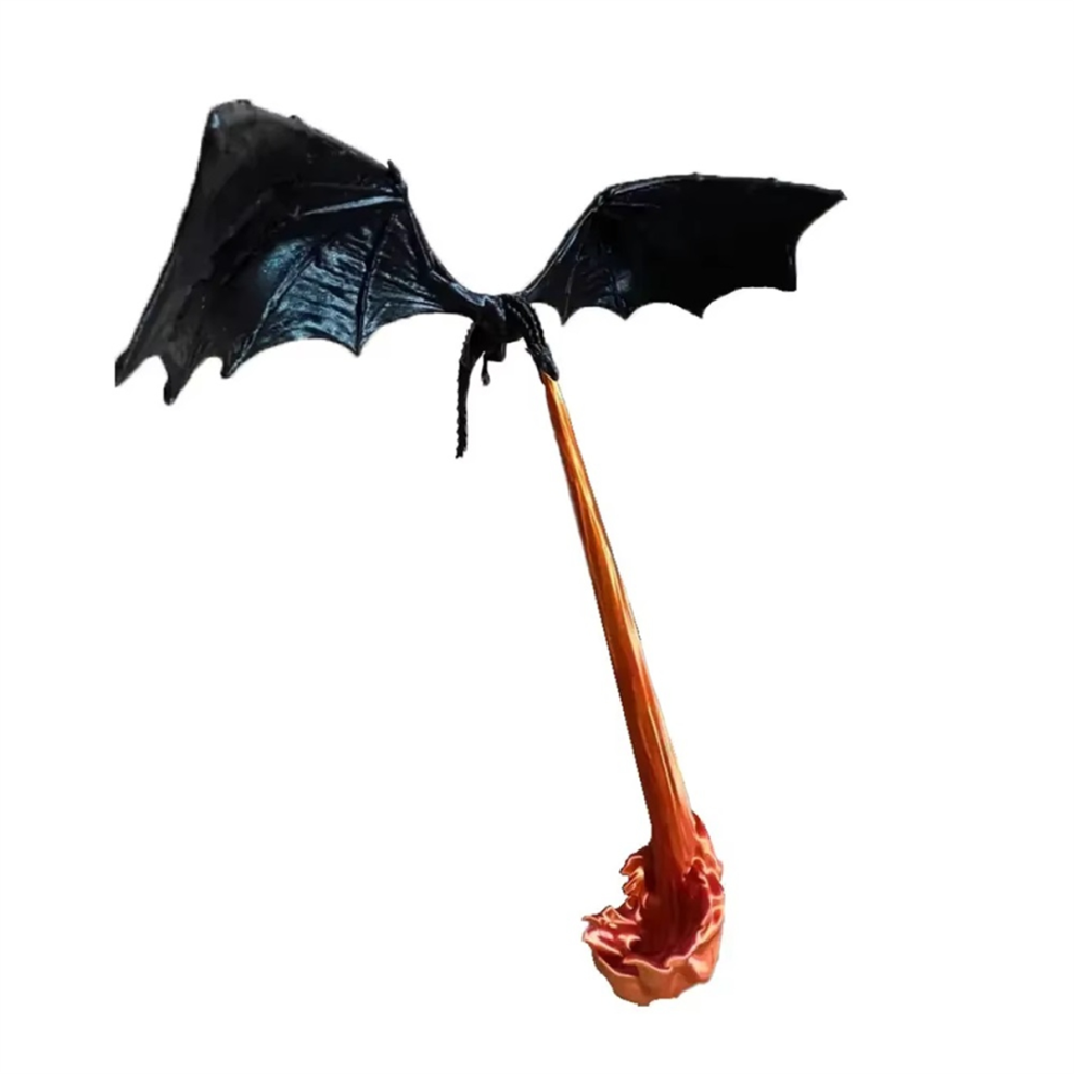 Dragonflame Book Nook, Libreria Ornamentale A Forma Di Drago Sputafuoco