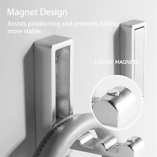 4PCS Folding Coat Hook, Folding Wall Hook for Hanging Coats 2