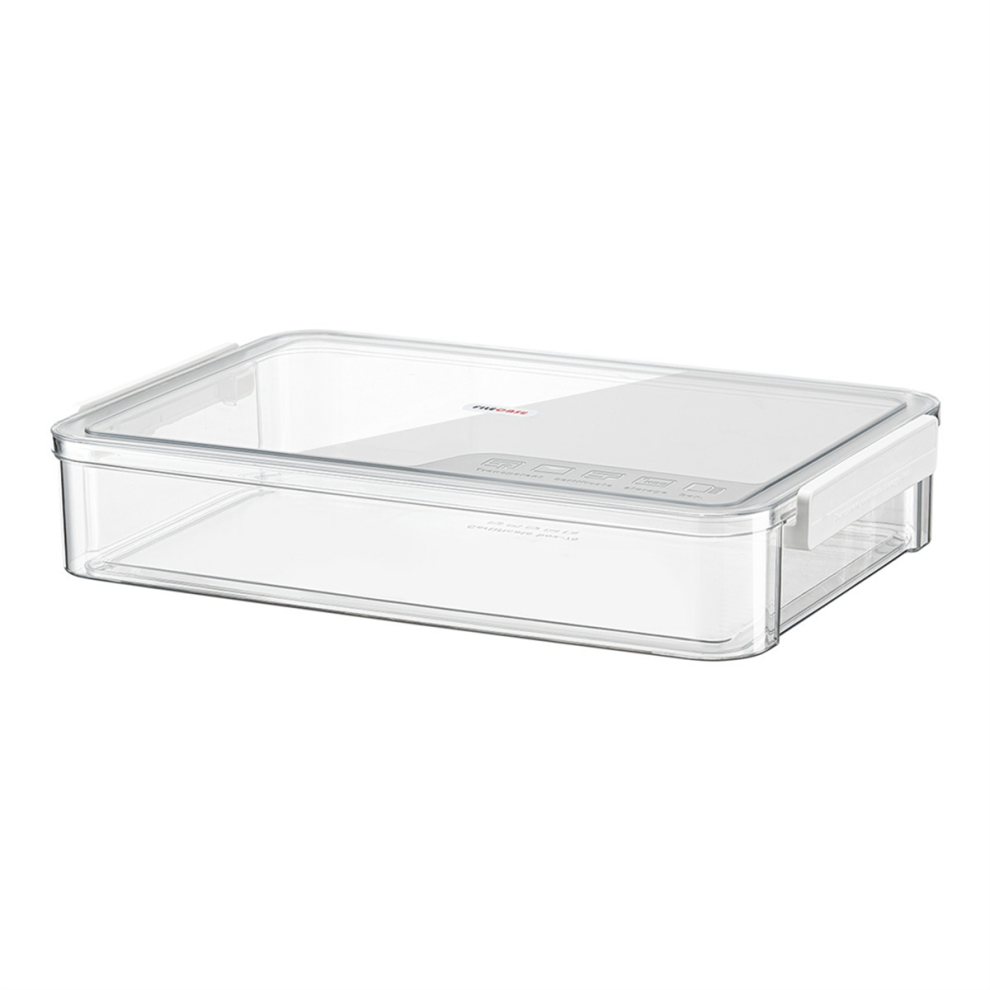 Photos - Other Furniture Merkloos A4 Transparent Storage Box Portable Plastic Document White 