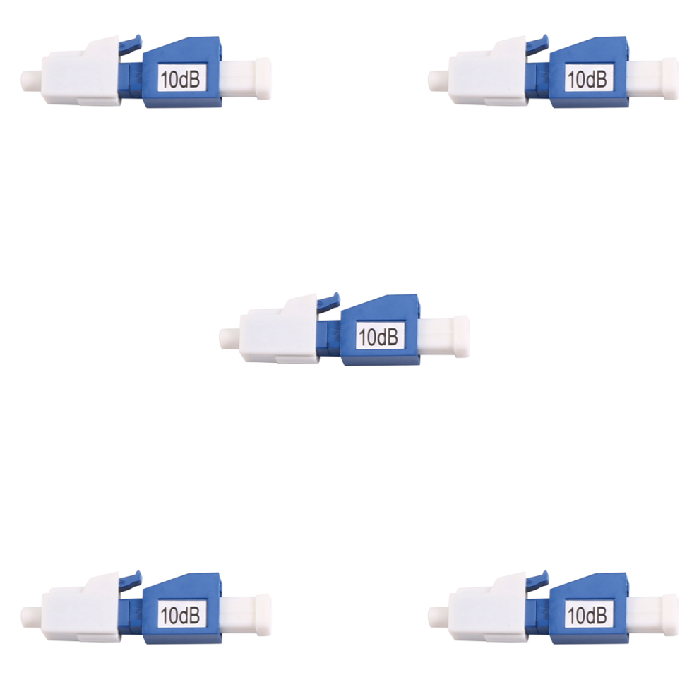 5Pcs For Lc Upc 10Db Fiber Optic Adapter For Simplex Sc Upc Connector 4853741830155