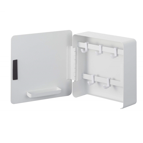 Porte-clés magnétique blanc