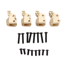 Kit de fixation de biellette de direction en laiton pour voiture télécommandée H8H 1/10