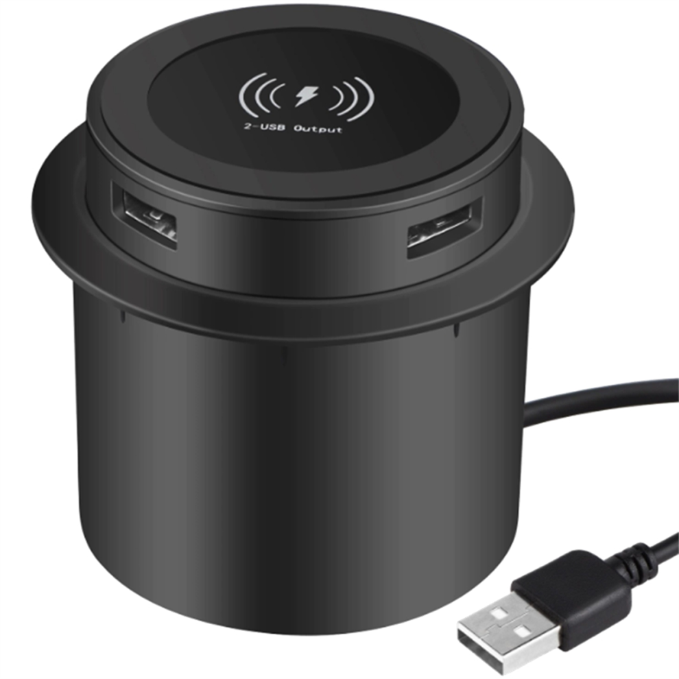 Fast Wireless Charger -Up Desktop Embedded Fast Wireless Charger 4853741836386