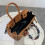 Litchi Pattern Lock Platinum Bag 6