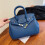 Litchi Pattern Lock Platinum Bag 1