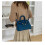 Litchi Pattern Lock Platinum Bag 3