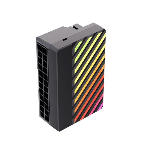 Adattatore ATX 24Pin ARGB Convertitore 90 Nero 2