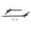 Constant Velocity Driveshift a 3 giunti CVD per cingolati RC 1/10 6