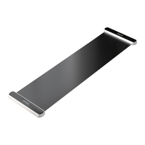 Yoga Sliding Mat Indoor Skating Training Board Mat 180cm Μαύρο