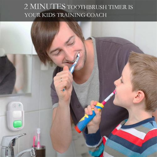 Timer for Kids,Wireless Battery Powered 2 Minutes Teeth Brush Timer 2