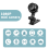 1080P HD Mini Wifi Wireless Smart Camera Indoor Security Surveillance 4