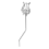 Pupitre portable pour saxophone (version courte) Argent 3
