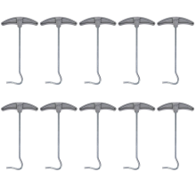 Tent Ground Nail Extractor, Τέντα Εργαλείο Εξαγωγής για RV Camping