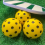 Bolas silenciosas de pickleball, bolas de espuma silenciosas para prática em ambientes internos e externos 6