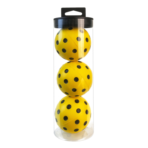 Bolas silenciosas de pickleball, bolas de espuma silenciosas para prática em ambientes internos e externos