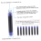 Pens Ink Useful Pen Ink Ink Refill Calligraphy Pen Refills Blue 2
