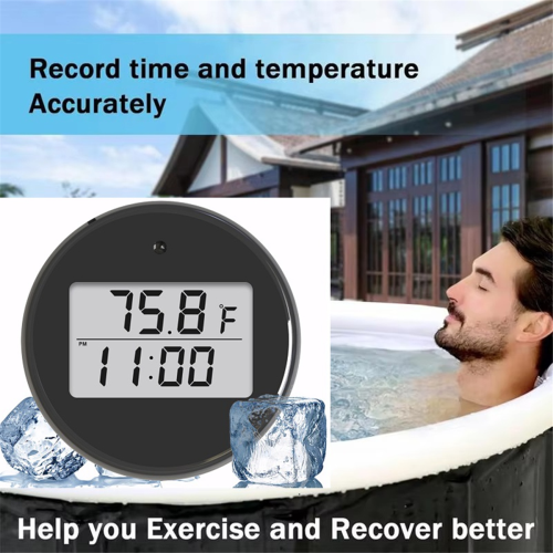 Schwimmende Thermometer für Eisbäder Tragbare Badethermometer 1