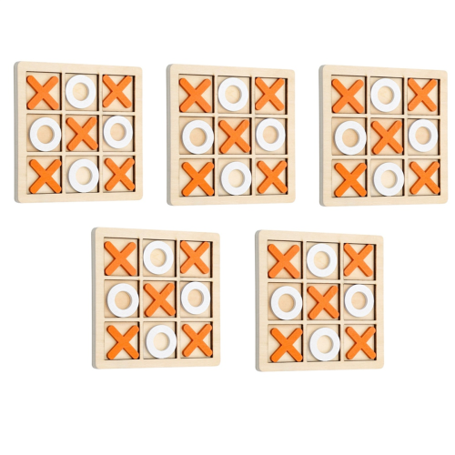 5PCS Xo Toe Children Board Game Parent-Child Interactive B